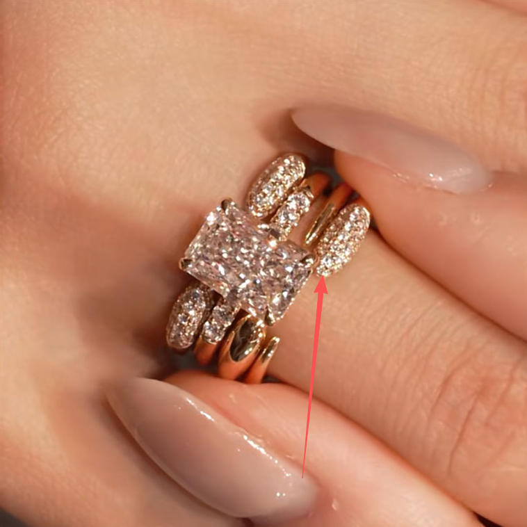 Unique Personality Design Combination High-grade Elegant Rings