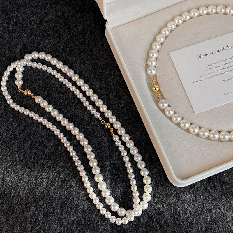 Elegant Clavicle Chain Light Luxury High Sense Fashionable All Necklaces