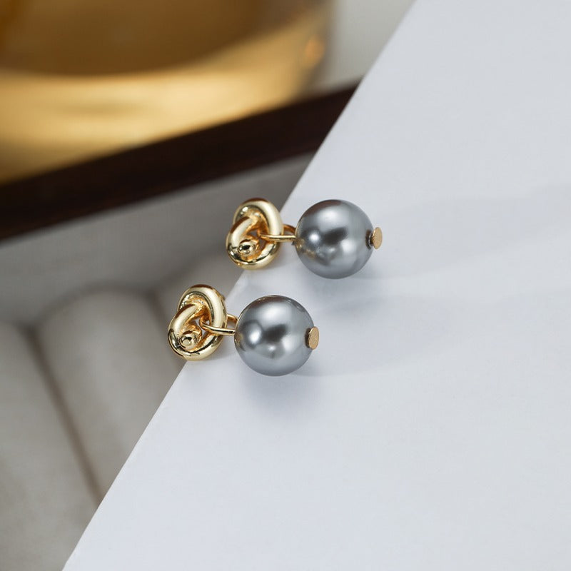 Korean Style High-grade Temperament Personalized Retro Light Luxury Earrings