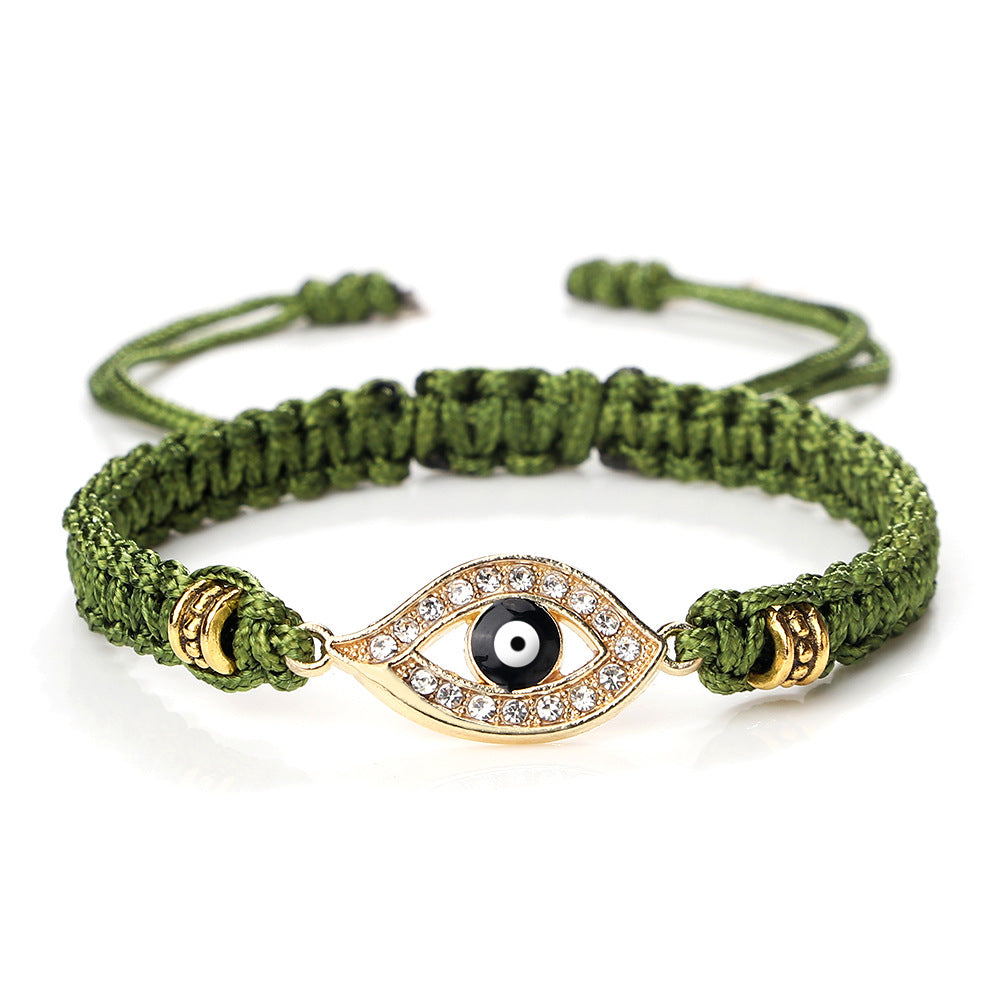 Devil's Eye Starry Eyes Woven Couple Bracelet