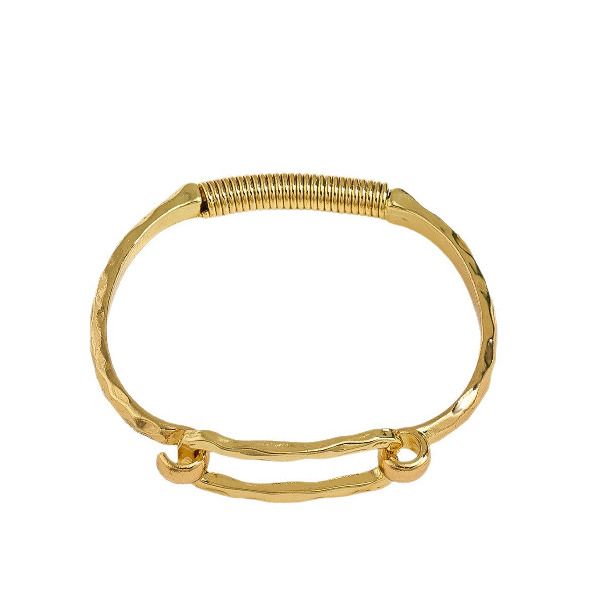 Eye-catching Hollow Oval Geometric Heart-shaped Fashion Bracelet