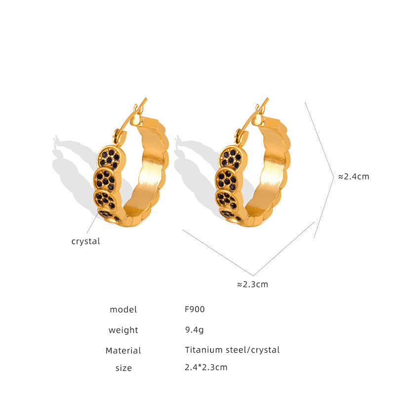 Niche Style Fashionable Elegant Unique Texture Rings