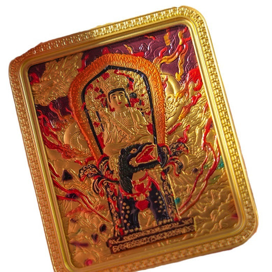 Three-dimensional Mountain Dragon Niche For Statue Pendants
