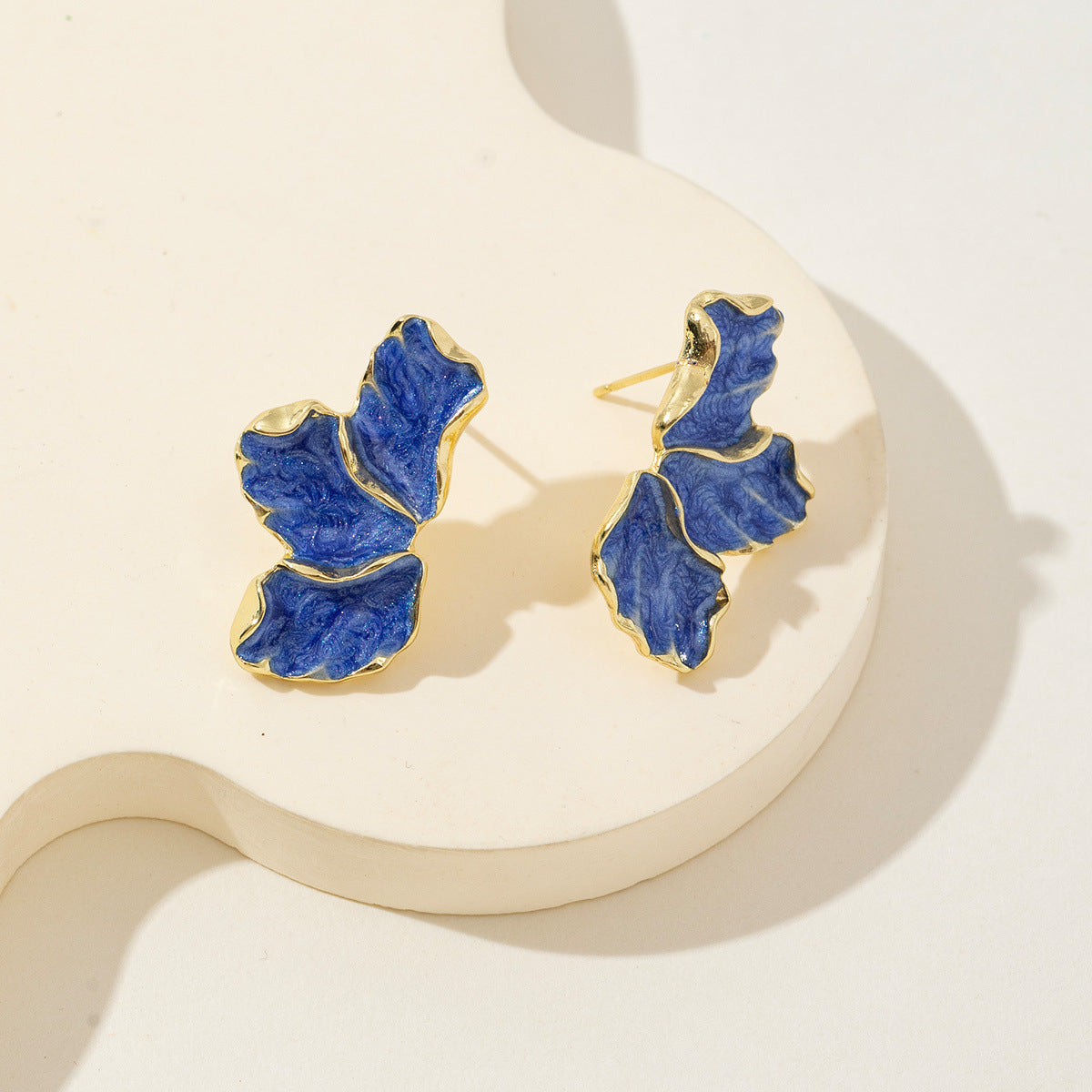 Pure Design Maple Leaf Flower Affordable Luxury Fashion Earrings