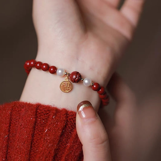 Pearl Female Ashore Lotus Life Girlfriend Bracelets