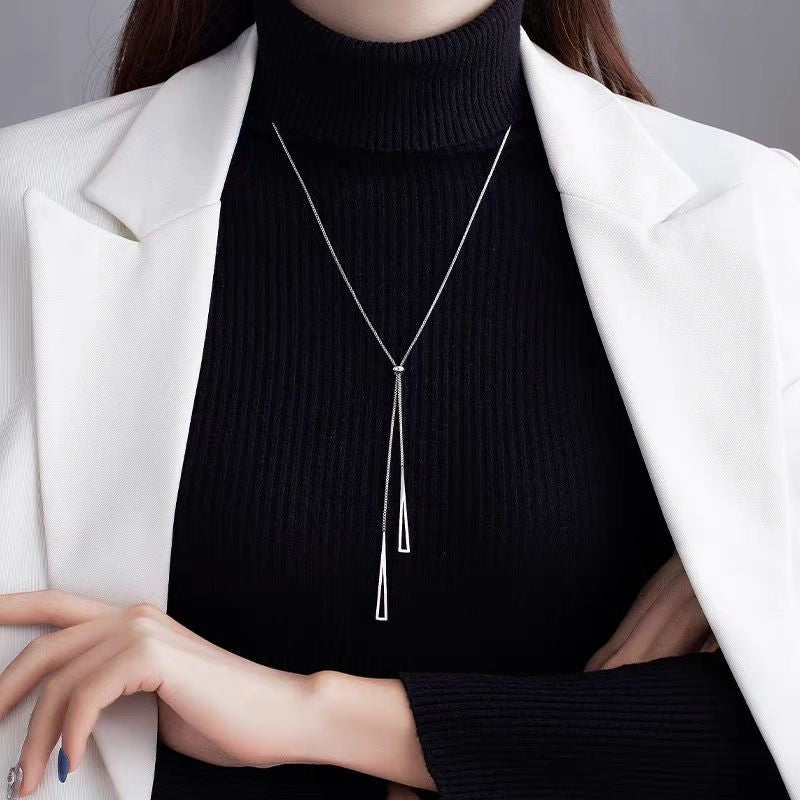 Women's Drawable Long Light Luxury Minority Design Necklaces