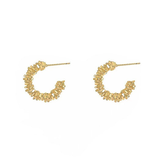 Women's Metal Cold Style Shaped Temperament Entry Lux Fashion Earrings