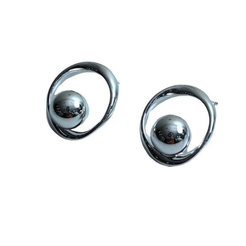 High-grade Sterling Sier Bow Love Heart Rings