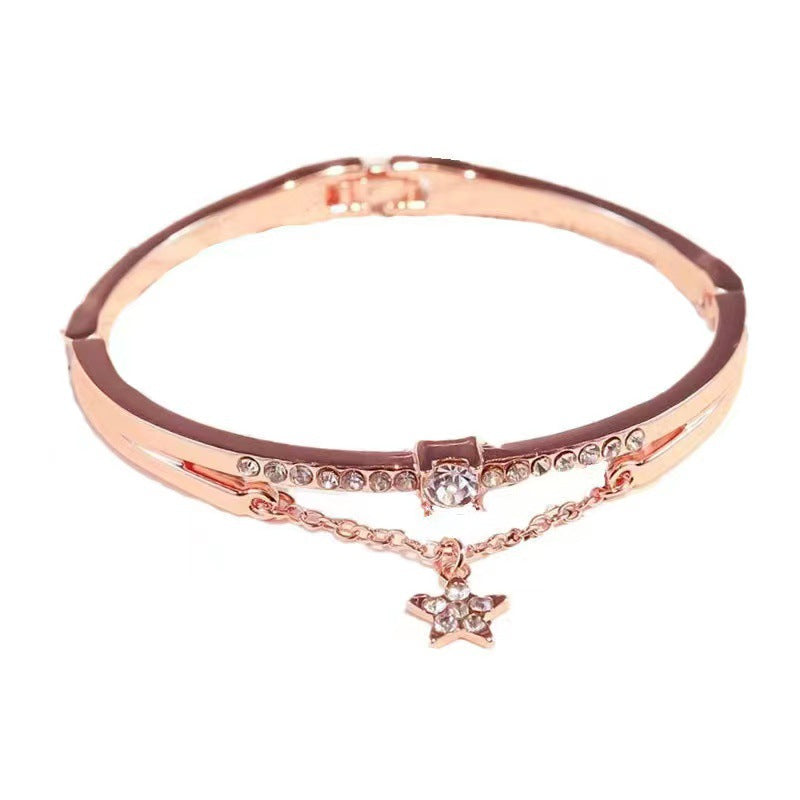 Fashion Bangle Stylish Simple Versatile Watch Bracelets