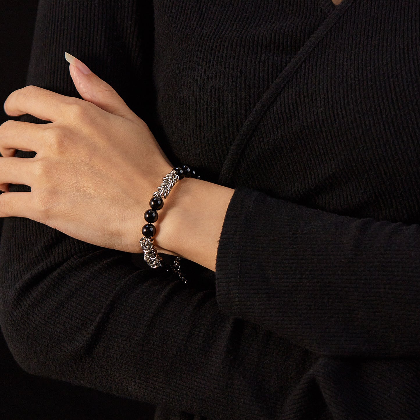 Men's Trend Stainless Steel Accessories Hip Hop Bracelets