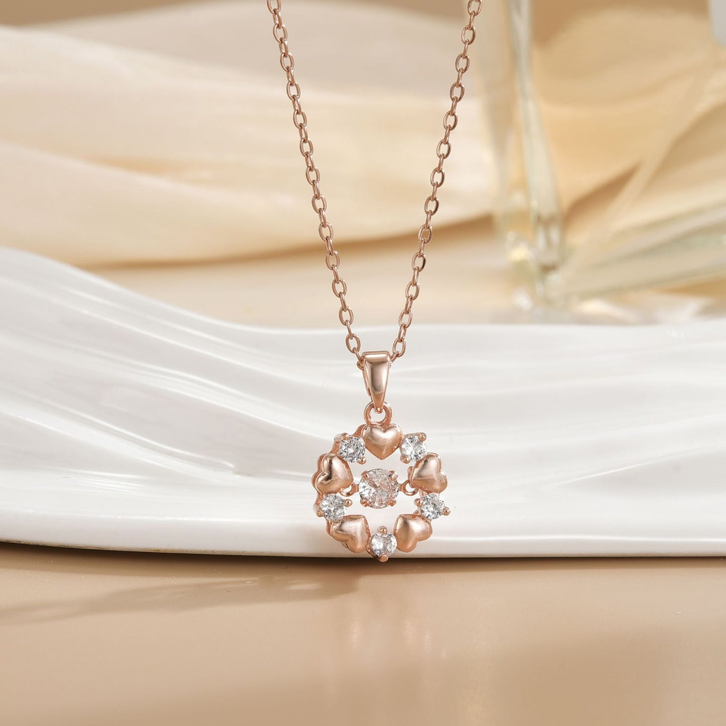 Women's Fading Smart For Simple Graceful Clover Clavicle Chain Niche Necklaces