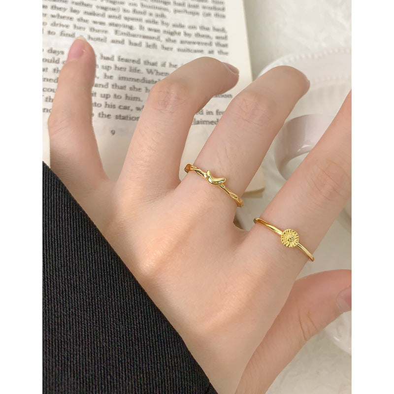 Women's Style Special Interest Light Luxury Design Rings