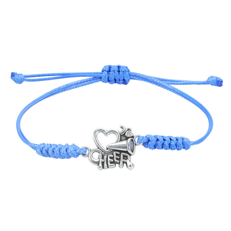 Cheerleading Sports Cheer Wax Line Textile Bracelets