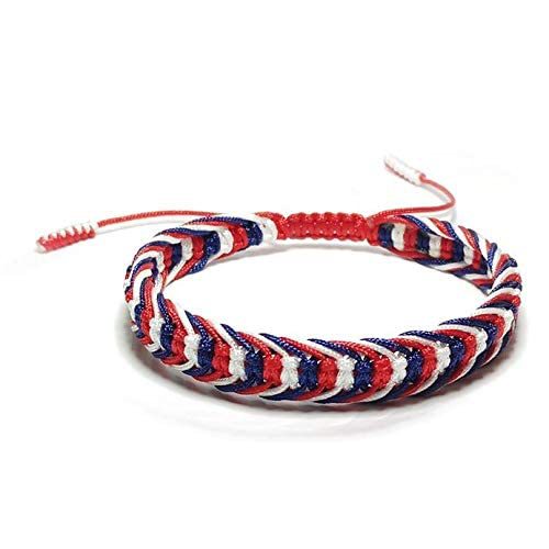 Hand Woven Rope Flag Color Matching Bracelets