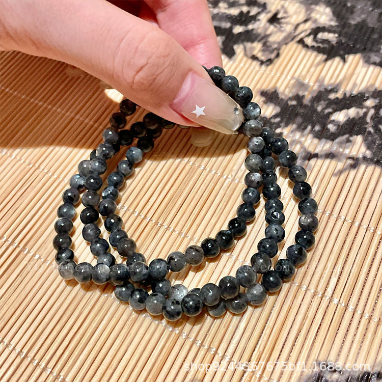 Women's Stone Shell Size Beaded Twin Chinese Style Cool Bracelets