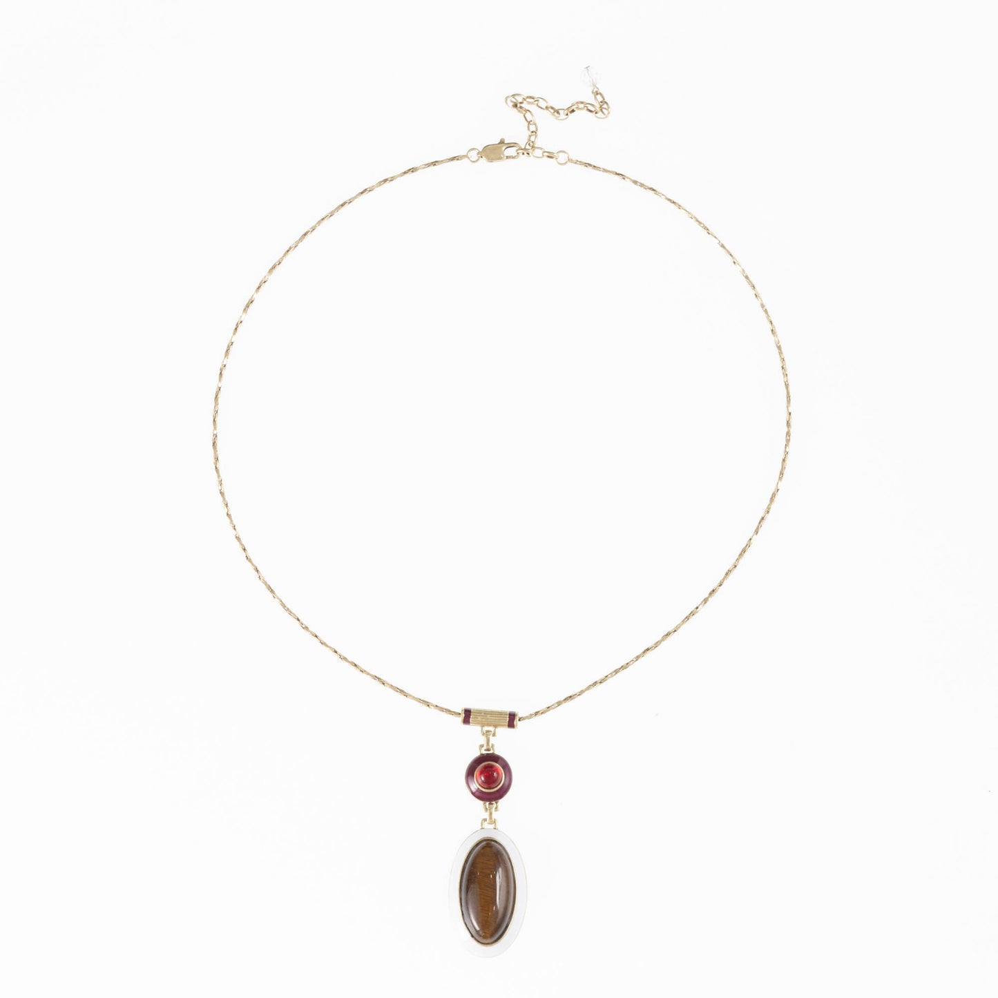 Women's Western Temperament Niche Design Collection Glass Necklaces