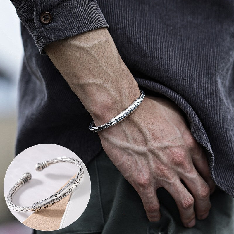 Women's & Men's Korean Style Vintage Vine Five-pointed Star Cross Bracelet