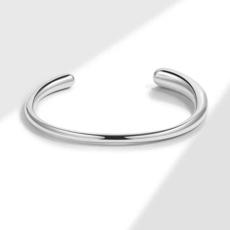 Women's Irregular Design Open-ended Gold Sense Bracelet