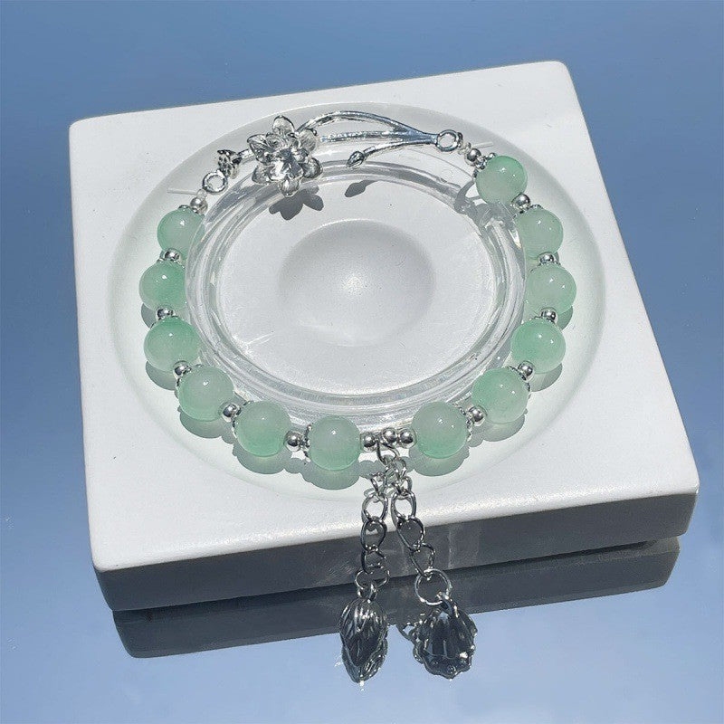 Butterfly Glass Beaded Female Niche High-grade Bracelets