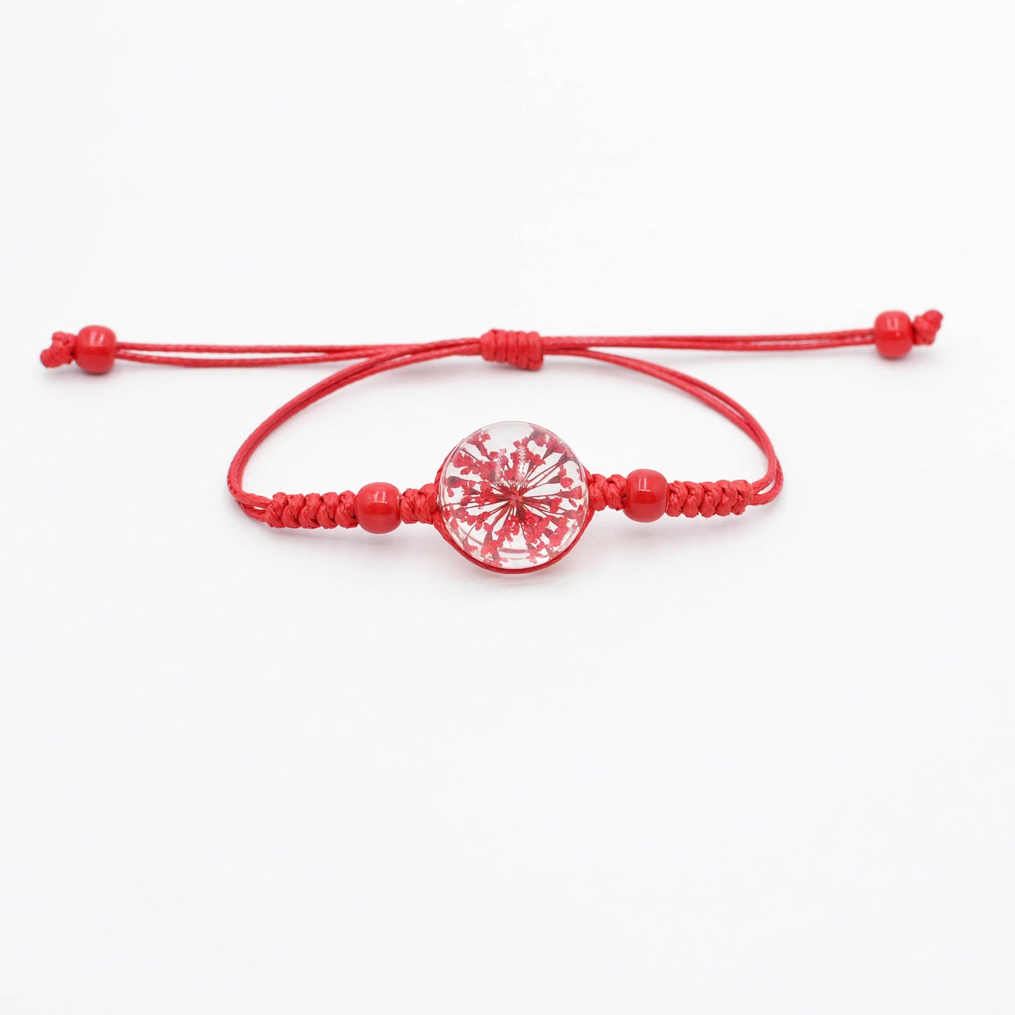 Cherry Blossom Red Rope Hand Weaving Bracelets