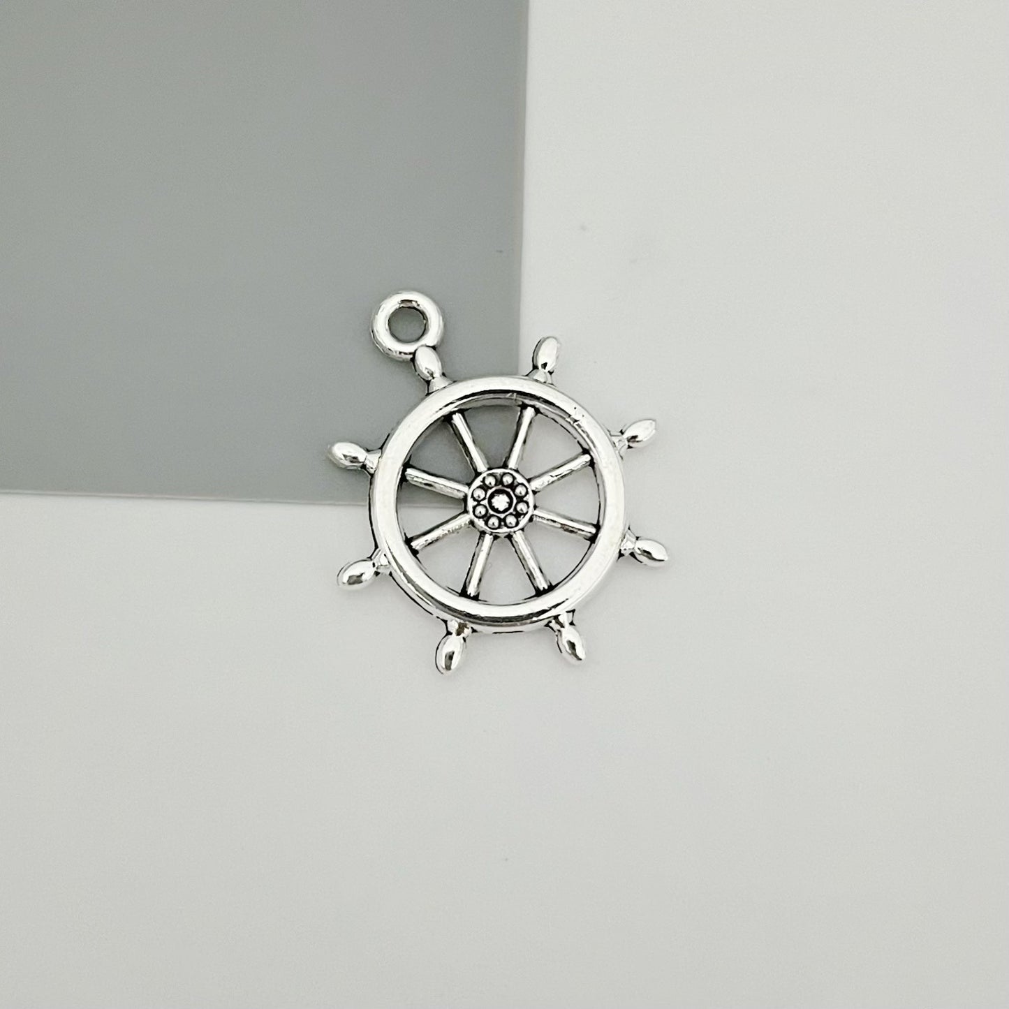 Alloy Decoration Personality Retro Rudder Boat Anchor Handmade Pendants