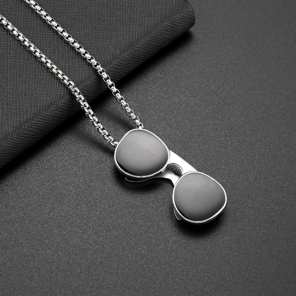 Women's & Men's Style Titanium Steel Versatile Retro Personalized Necklaces