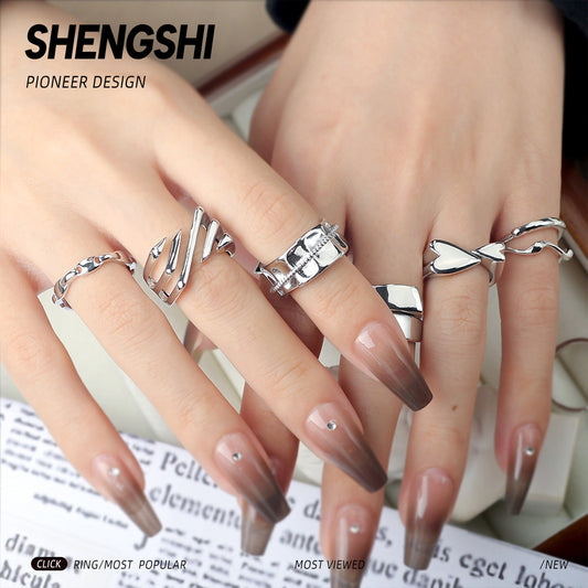 Design Index Finger Female Light Luxury Rings