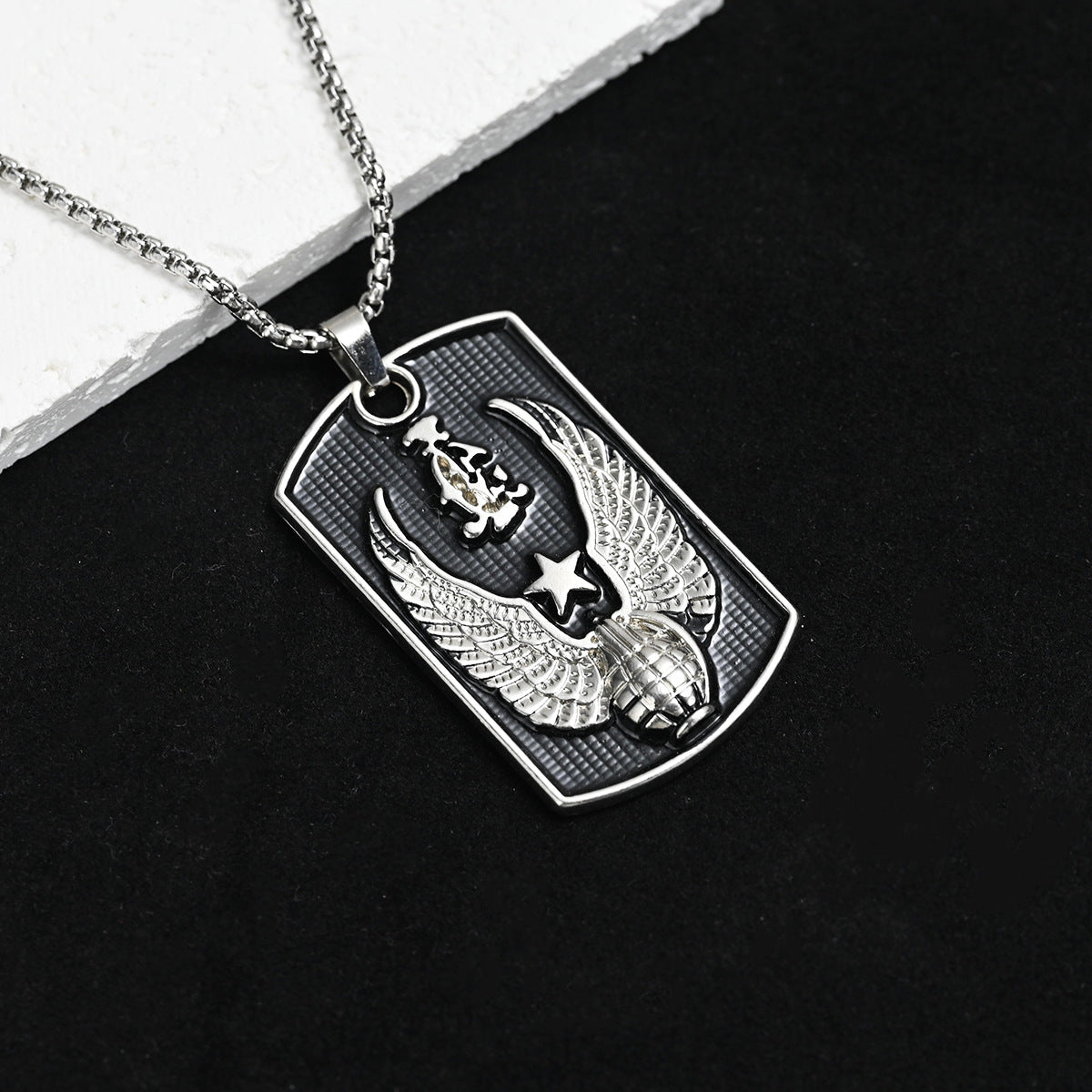 Men's Female Hip Hop Trendy All Match Personality Necklaces