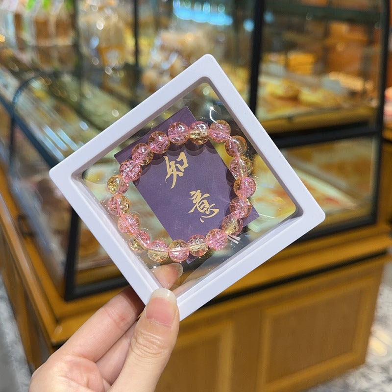 Women's & Men's Glazed Night Market Stall Ceramic Beaded Bracelets