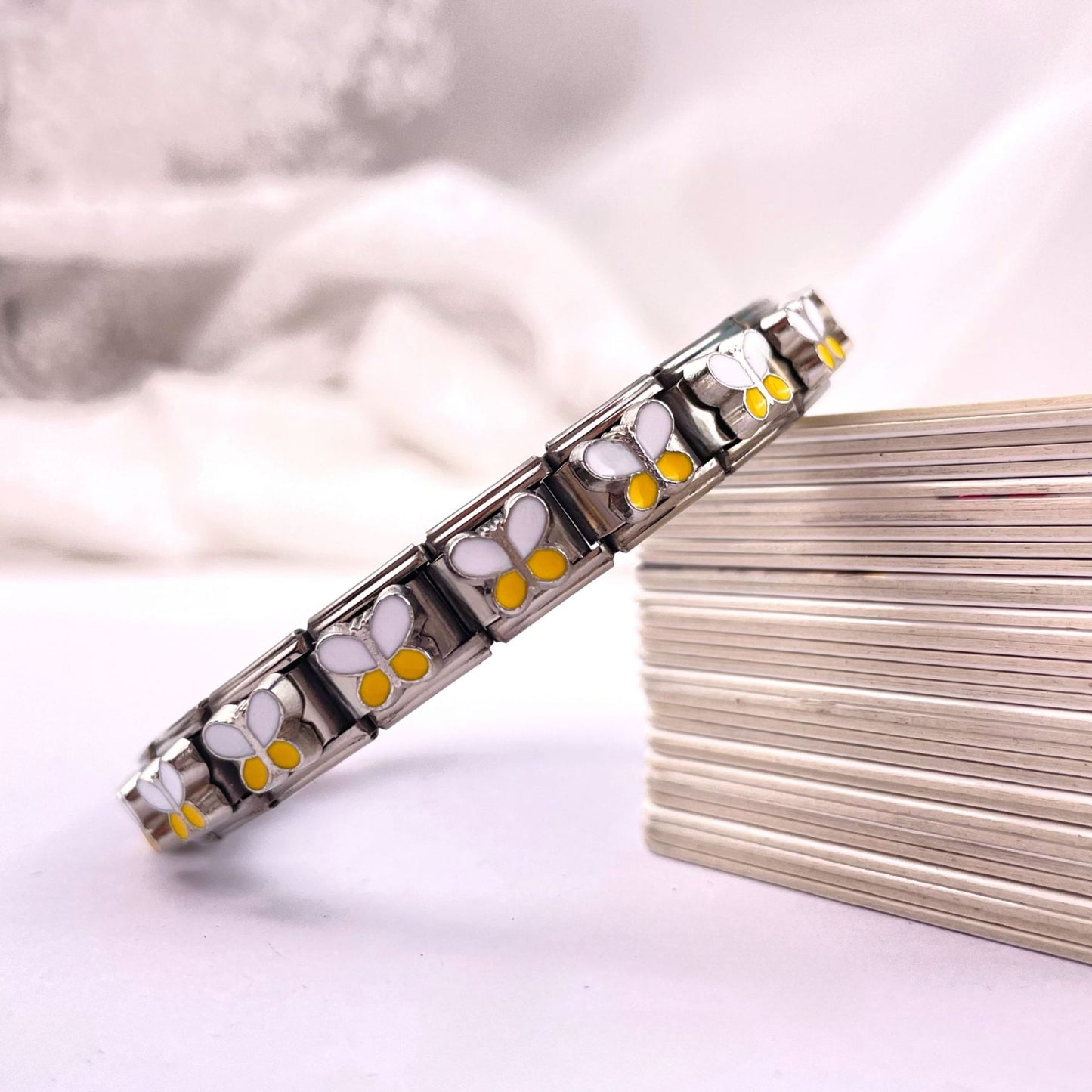 Elastic Module Creative Small Yellow Duck Bracelets