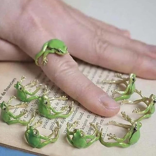 Frog Opening Adjustable Creative Fashion Personalized Rings