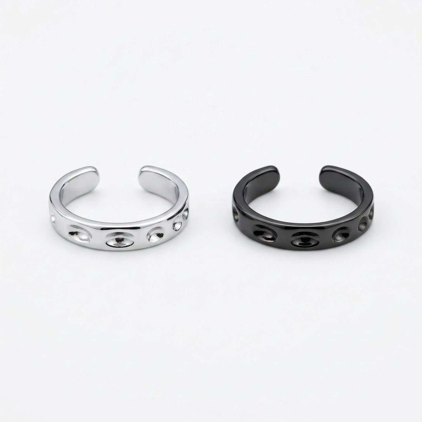 Copper Light Luxury Personality Unique Irregular Ear Clip