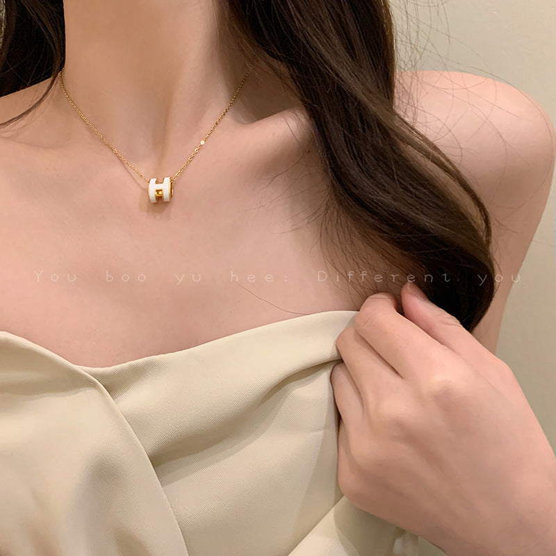 Women's For French Minority High-grade Design Summer Clavicle Necklaces