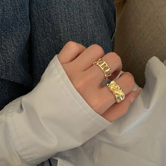 Luxury Minority Design High Sense Index Rings