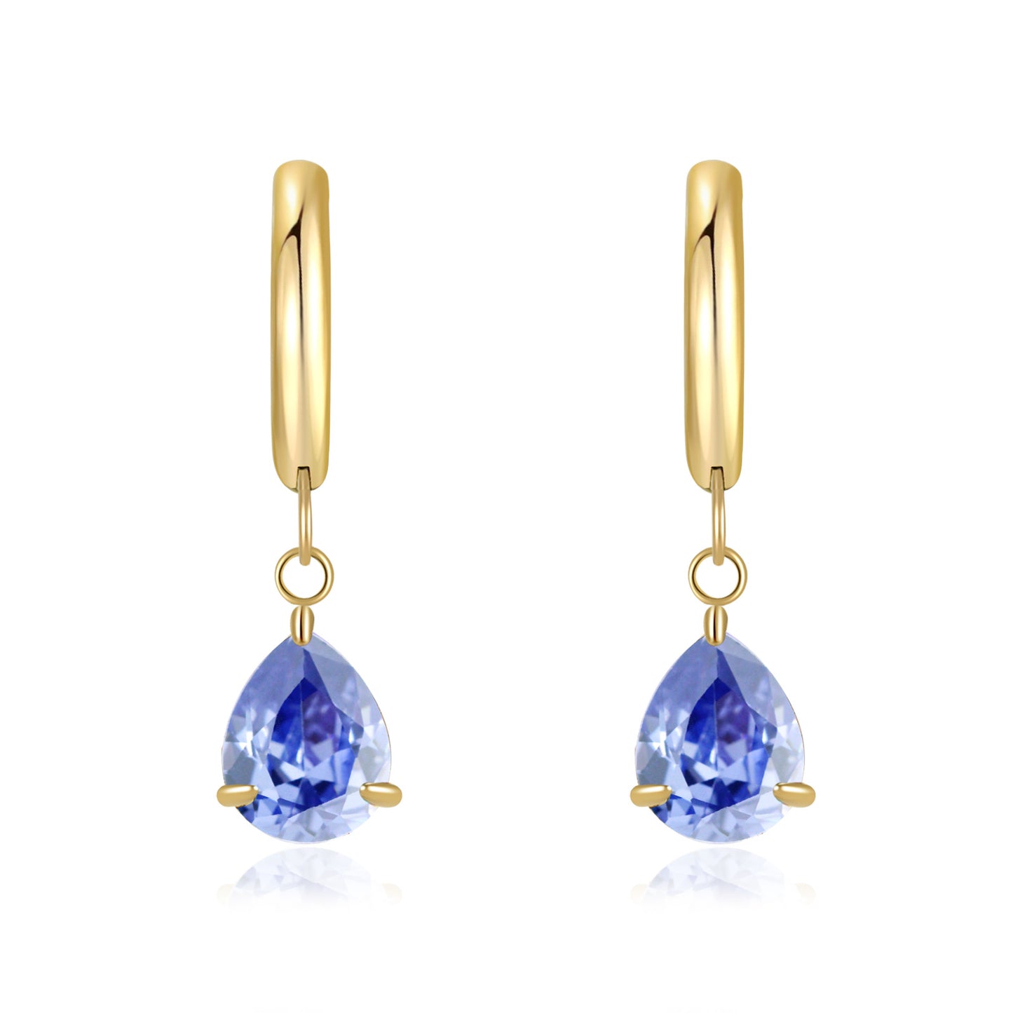 Titanium Steel Zircon Coil Small Ear Earrings