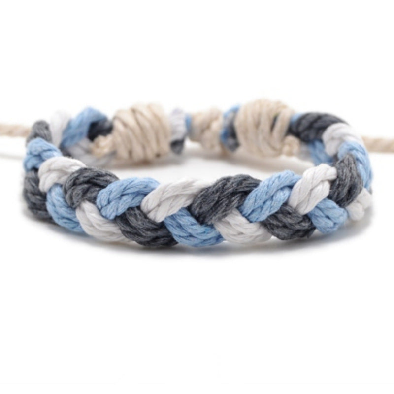 Rope Couple Ethnic Style Hand-woven Simple Korean Bracelets