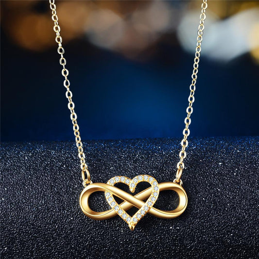 Women's Creative Link Love Infinite Loop High-grade Necklaces