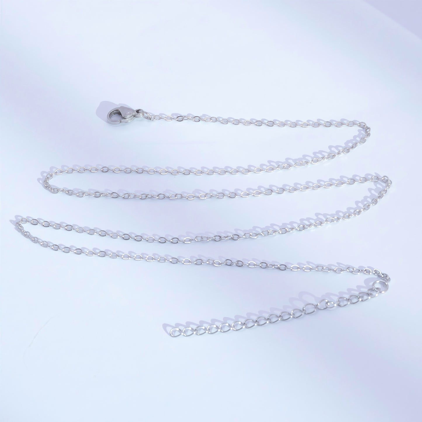 Korean Style Simple Cross Chain Clavicle Unisex Vacuum Necklaces
