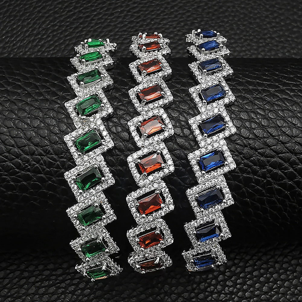 Irregular Opening Adjustable Personality Light Luxury Design Bracelet