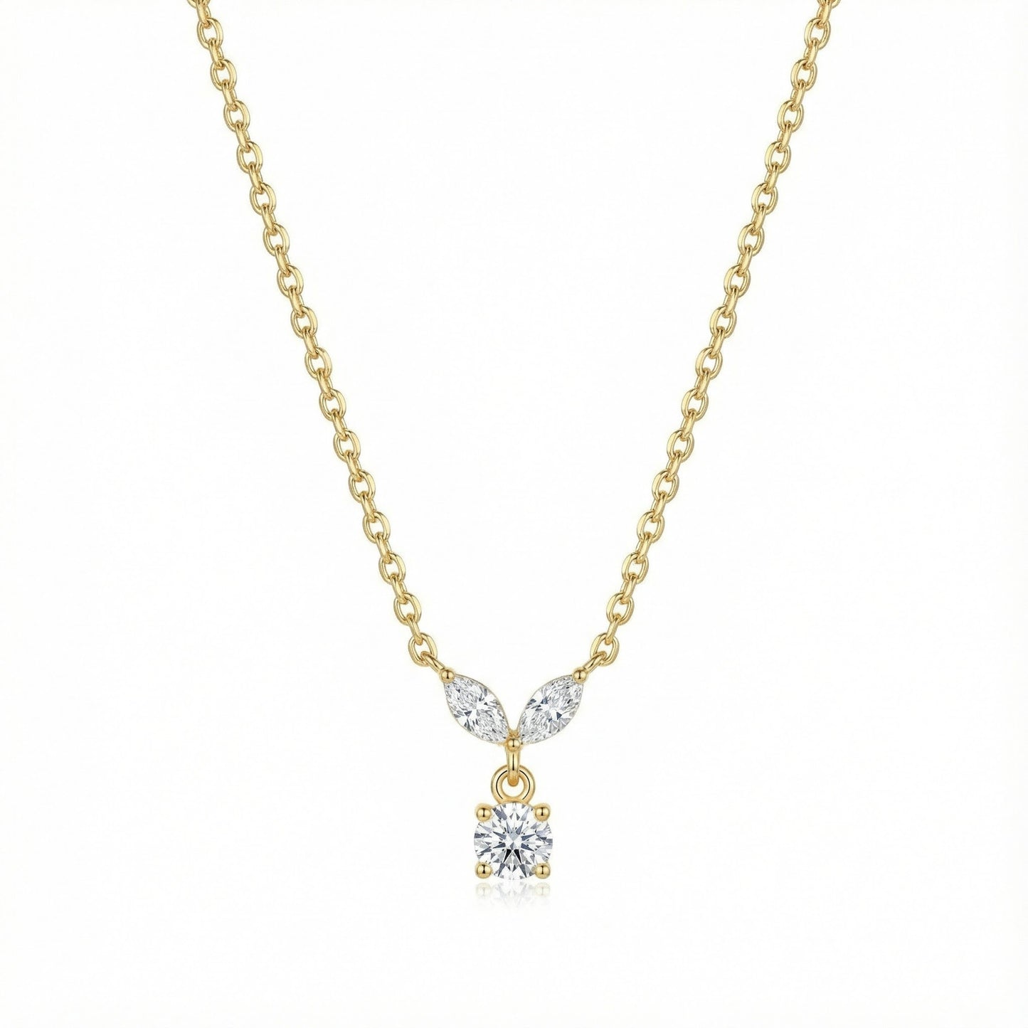 Women's Light Luxury Inlaid Zircon Clavicle Chain Necklace
