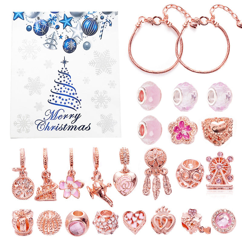 Christmas Blind Box Female Set Snowflake Bell Handmade Bracelets