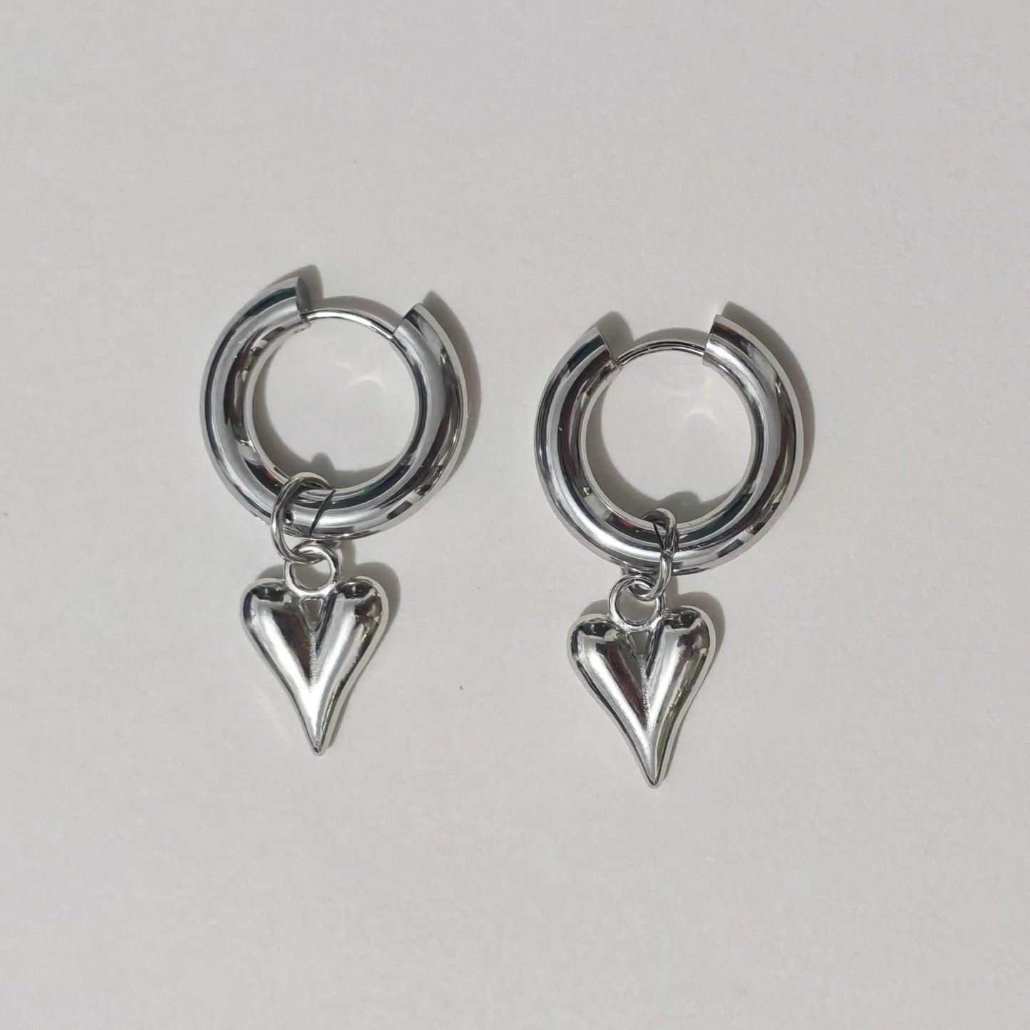 French Sweet Fashion Ear Detachable Trend Small Love Earrings
