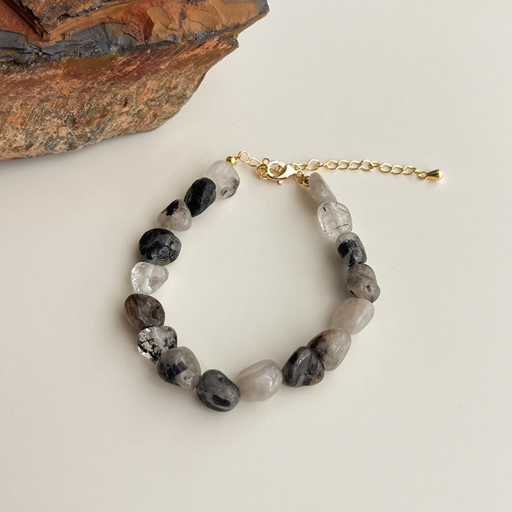 Style Natural Stone Beaded Female Personality Fashion Bracelets