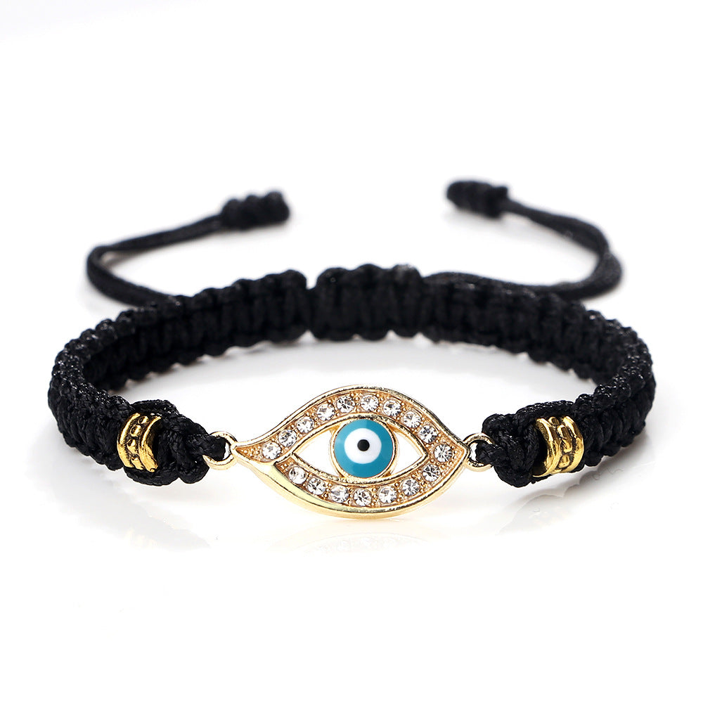 Devil's Eye Starry Eyes Woven Couple Bracelet