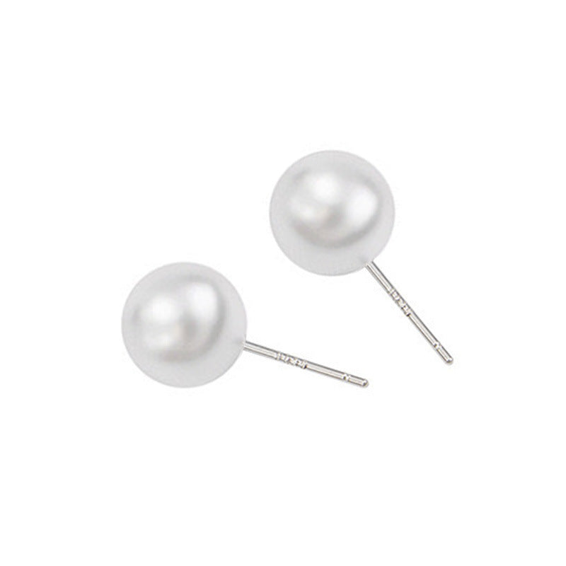 Women's Fashion Simple Classic Pearl High Sense Earrings