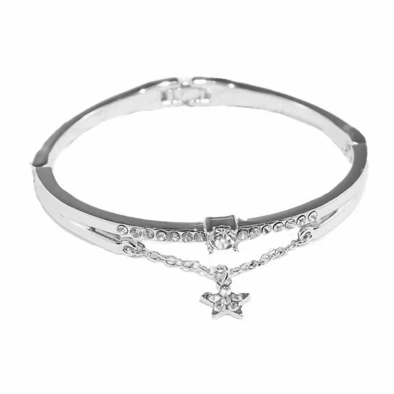 Fashion Bangle Stylish Simple Versatile Watch Bracelets