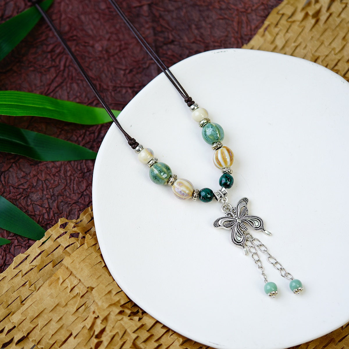 Style Personality Plenty Of Fish Ceramic Female Necklaces