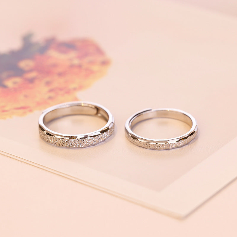 Sense Couple Pair Index Finger Female Simple Rings