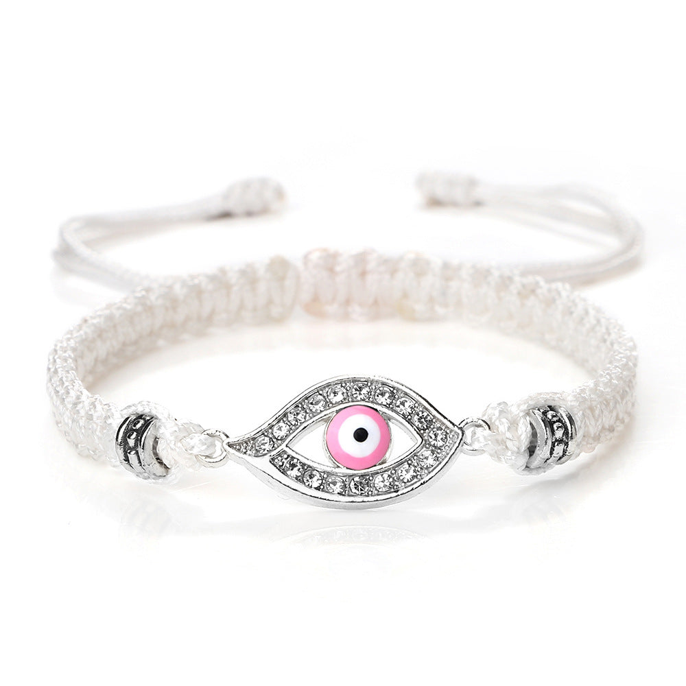Devil's Eye Starry Eyes Woven Couple Bracelet