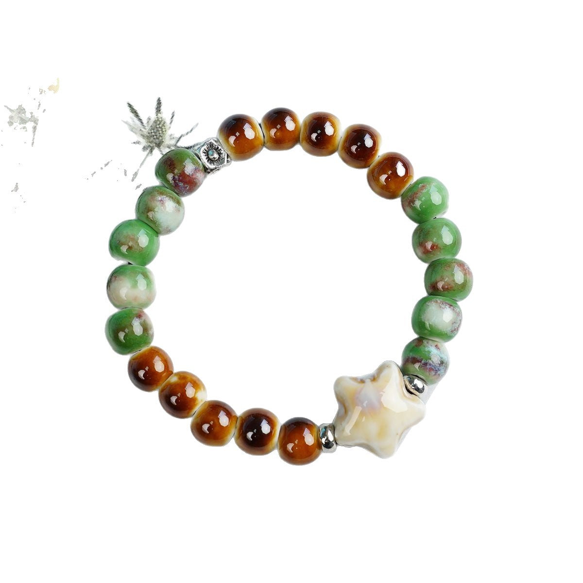 Female Blue Color Artistic Ancient Style Bracelet